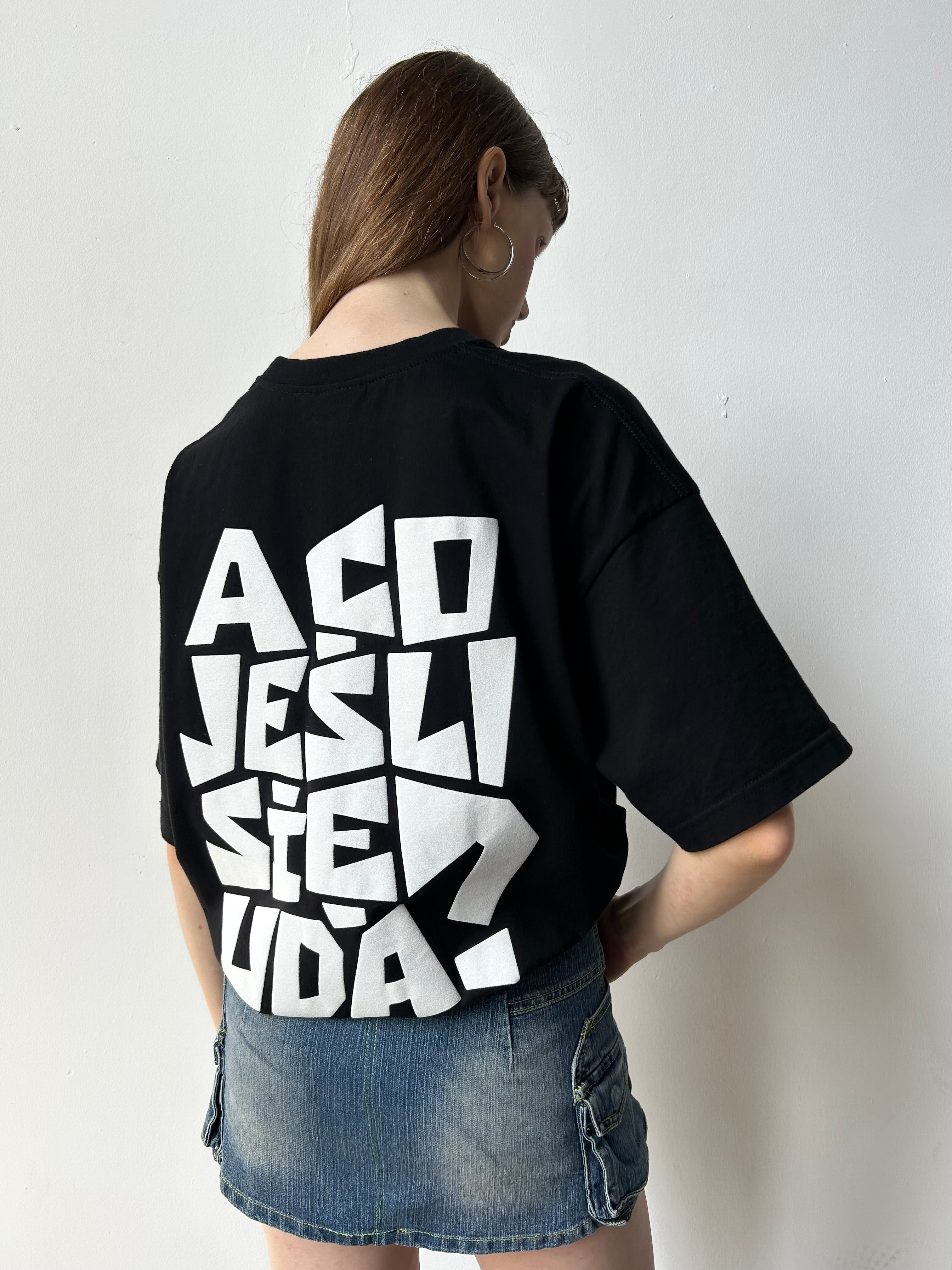 T-shirt "A co jeśli się uda?"
