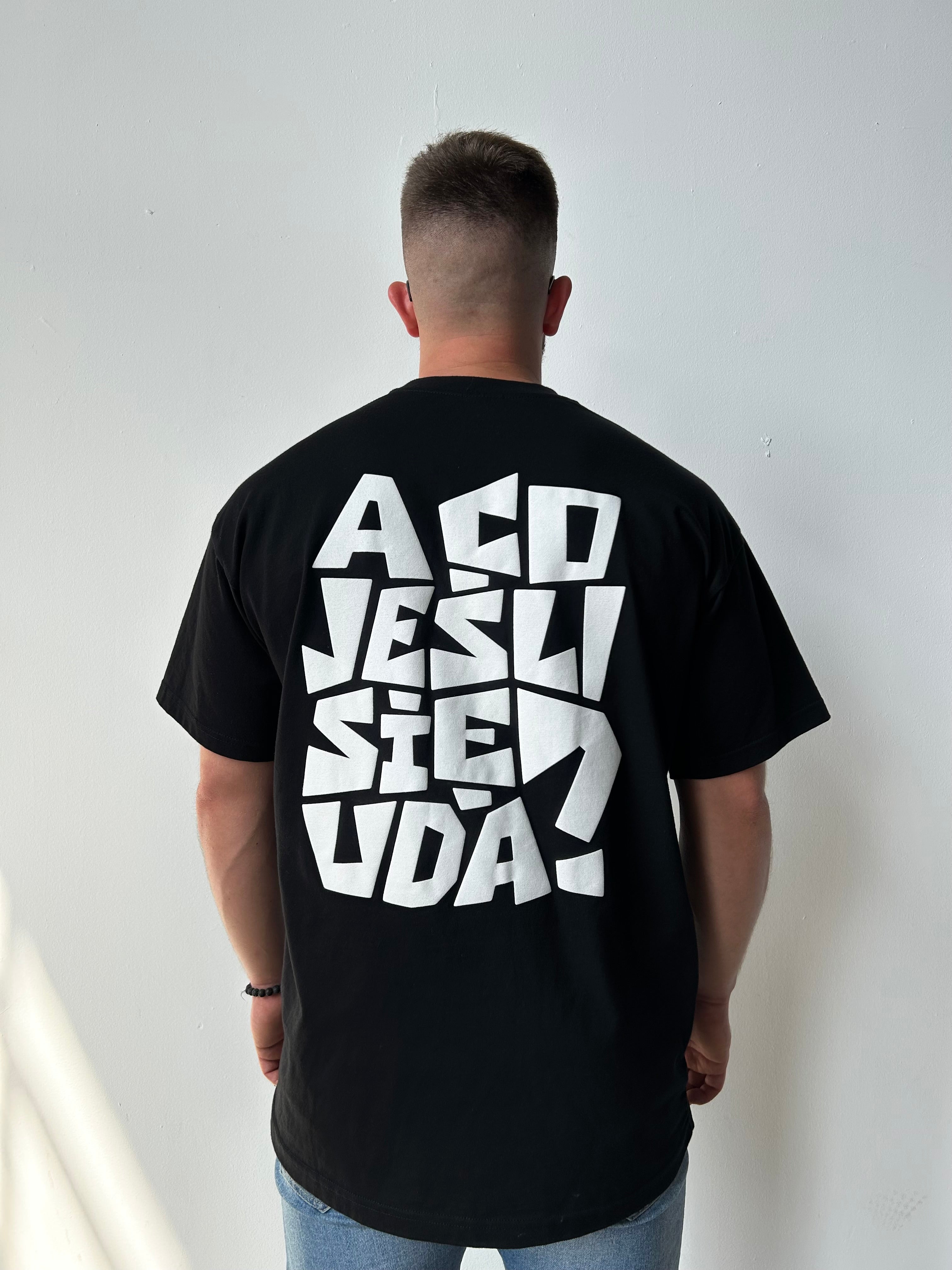 T-shirt "A co jeśli się uda?"
