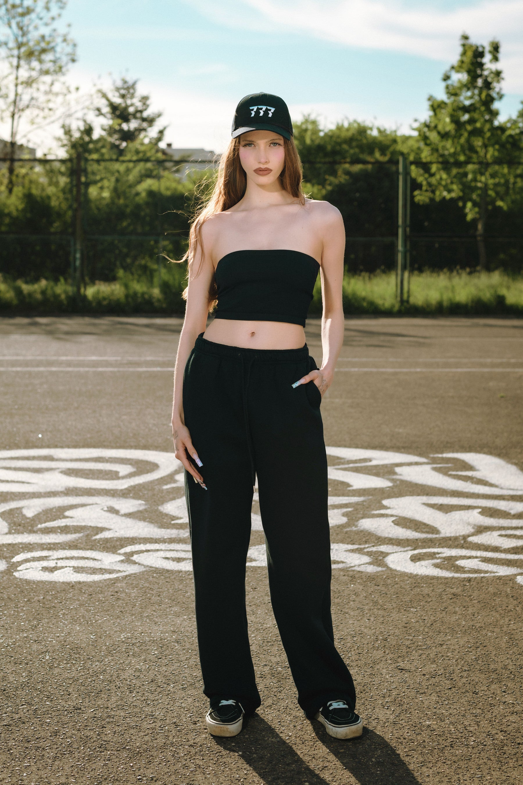 Spodnie dresowe custom oversize