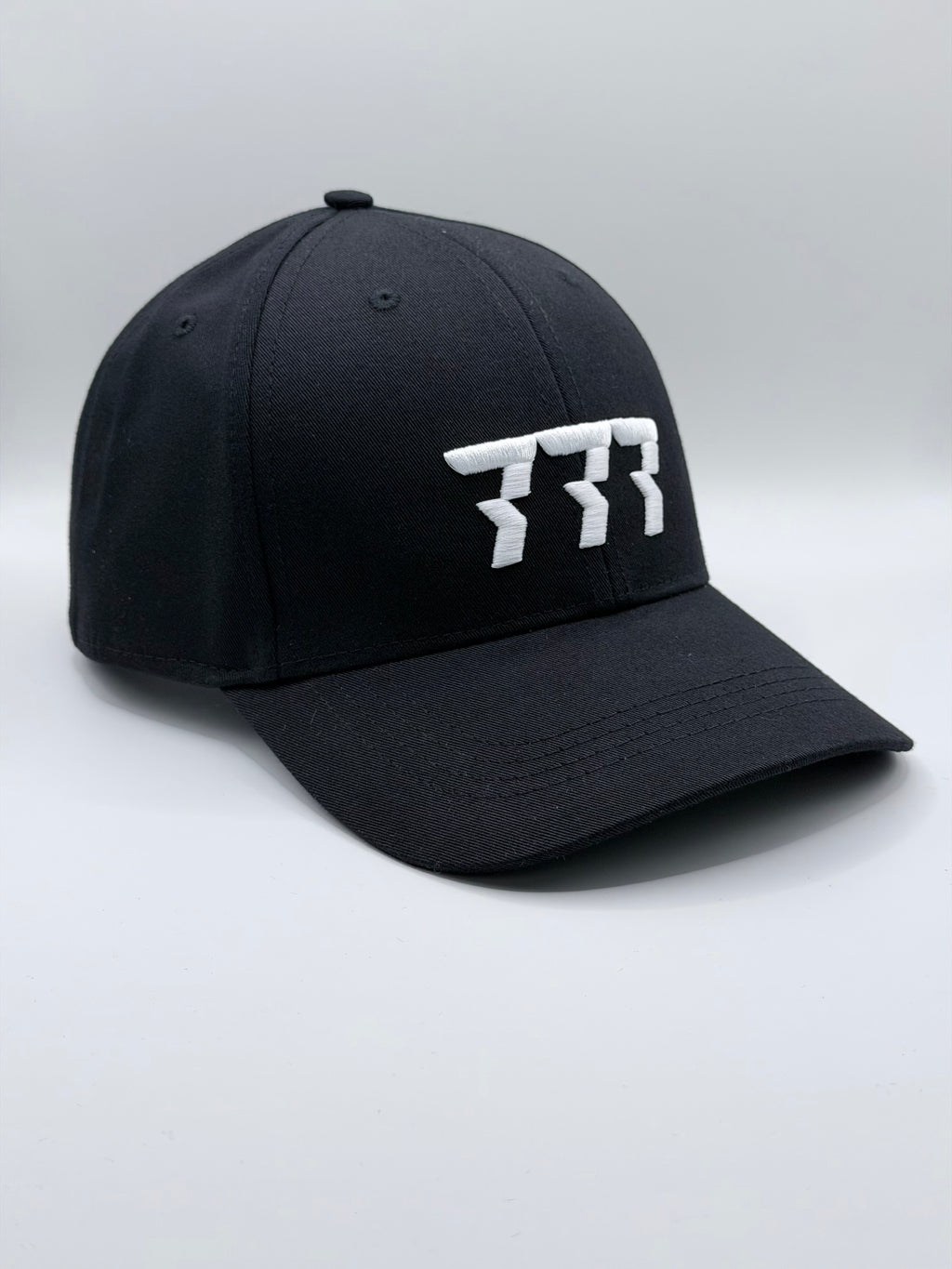 777 cap white 3d