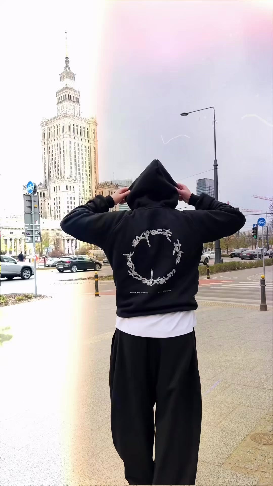 Bluza expect ciekły metal